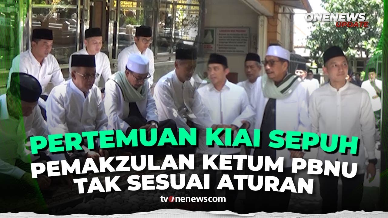 Pertemuan Forum Kiai Sepuh Digelar di Tebuireng, Gus Yahya Beri Klarifikasi | OneNews Update