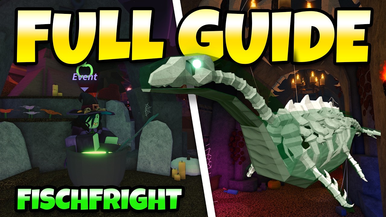 FULL GUIDE To FISCHFRIGHT UPDATE In Roblox Fisch