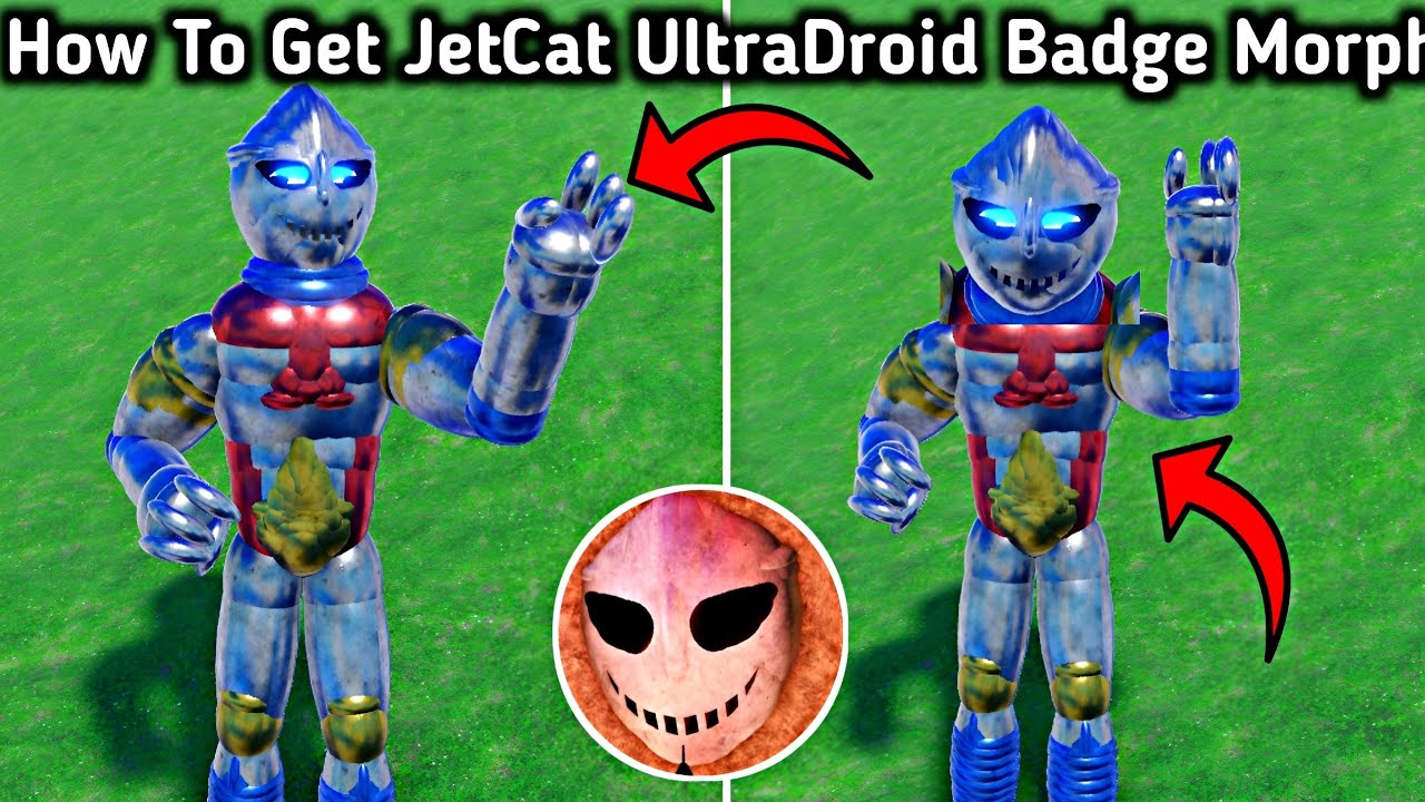 How To Get JetCat UltraDroid Badge Morph In Tiny Universe Roleplay New Rebot Update 