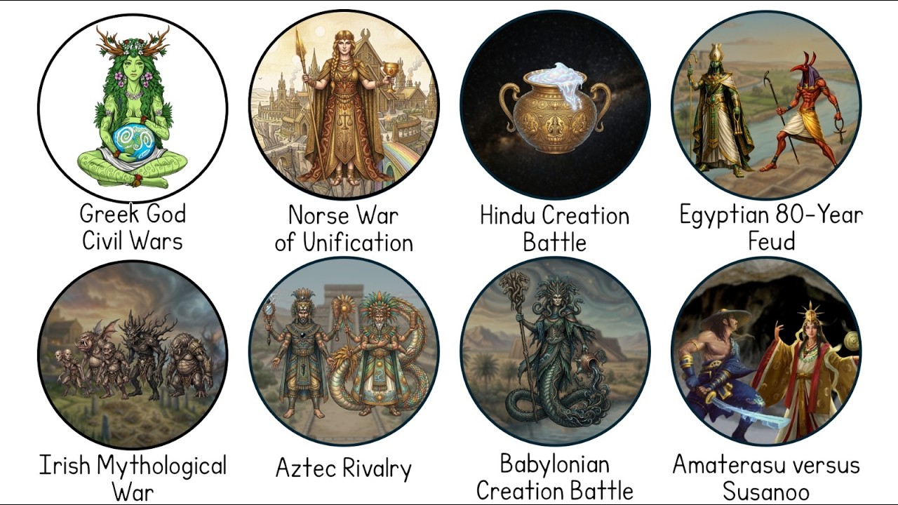 Every War Between Gods Explained in 20 Minutes