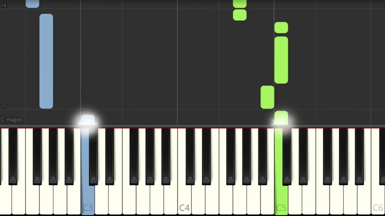My Heart Will Go Celine Dion On Piano Tutorial