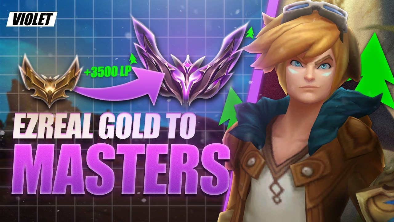 GOLD to MASTERS EZREAL EDUCATIONAL GUIDE - The Skillshot King