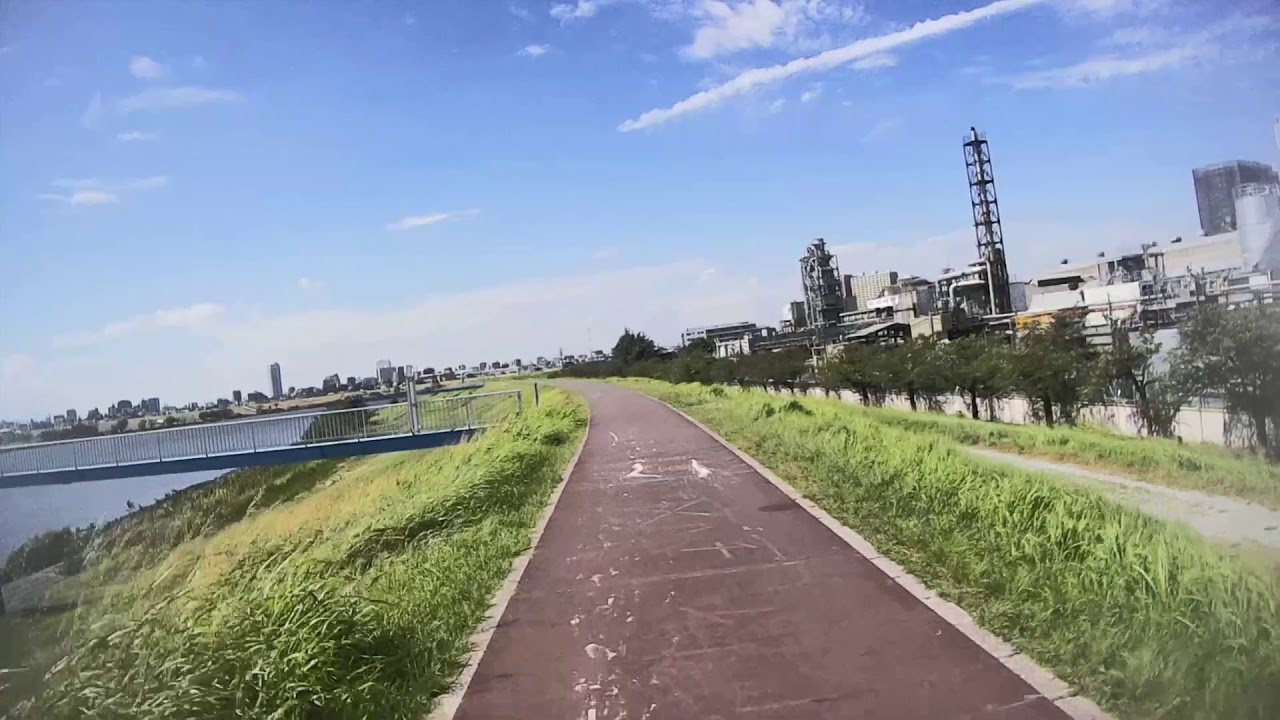 2018.08.25 初使用 MUSON MC2 Pro1 @江戸川サイクリングロード