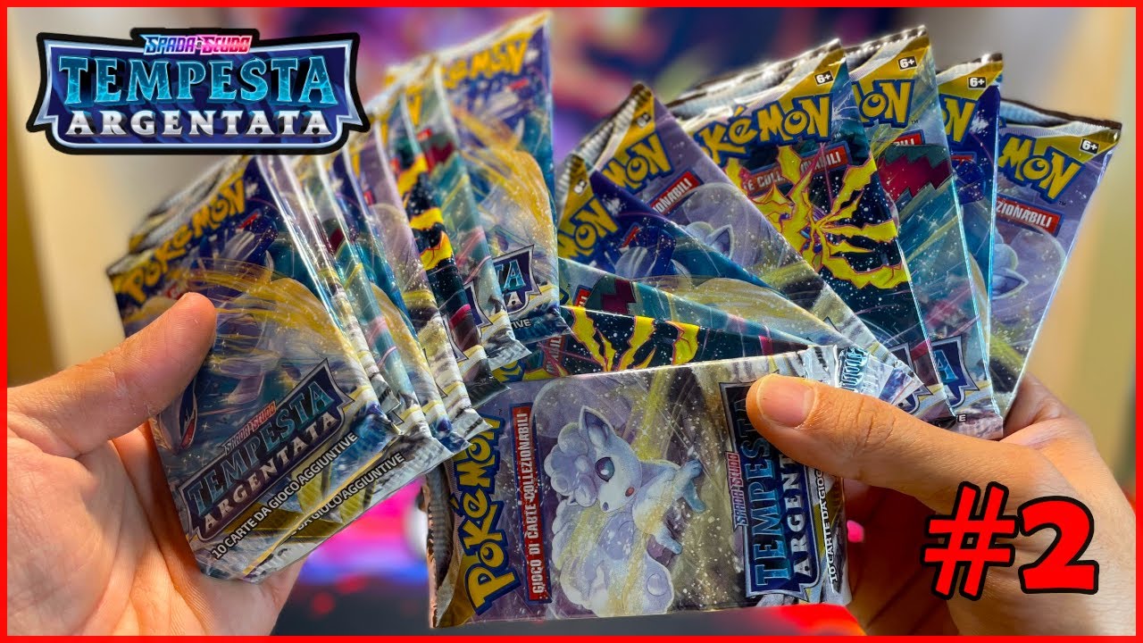 APRO IL BOX DI TEMPESTA ARGENTATA!  Parte 2   |   Unboxing Pokemon