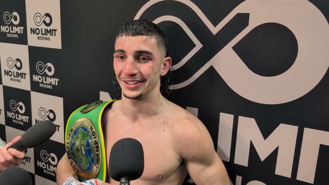 Ahmad Reda Post Fight Interview