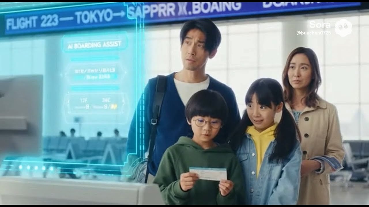 AIに支配された家族旅行