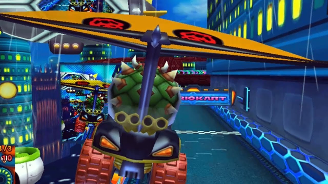 Mario Kart 7 - Star Cup 100cc (Bowser Gameplay)