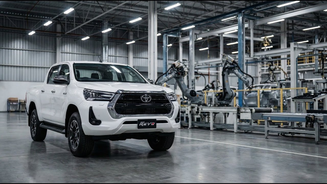 Inside the Toyota Hilux Revo Factory | How the World’s Toughest Pickup Is Made (Full Process)
