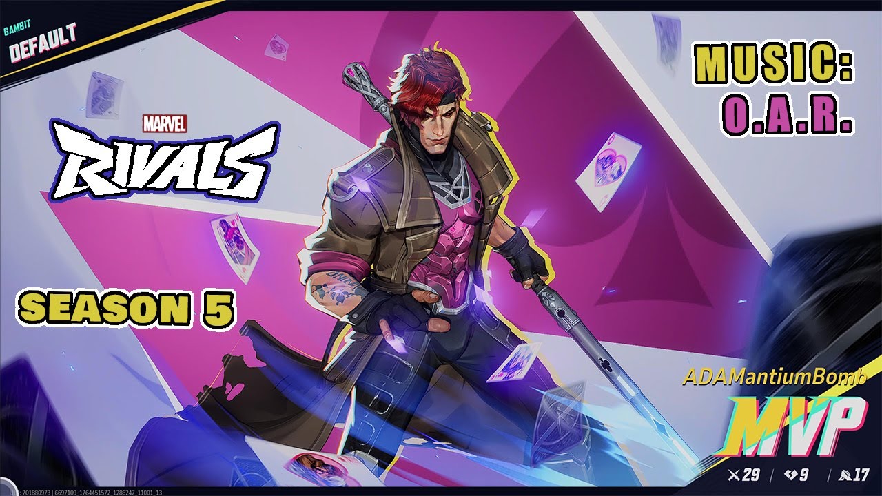 Rivals MVP, Season 5 – No 01 • Gambit Remy LeBeau Love is a Battlefield 