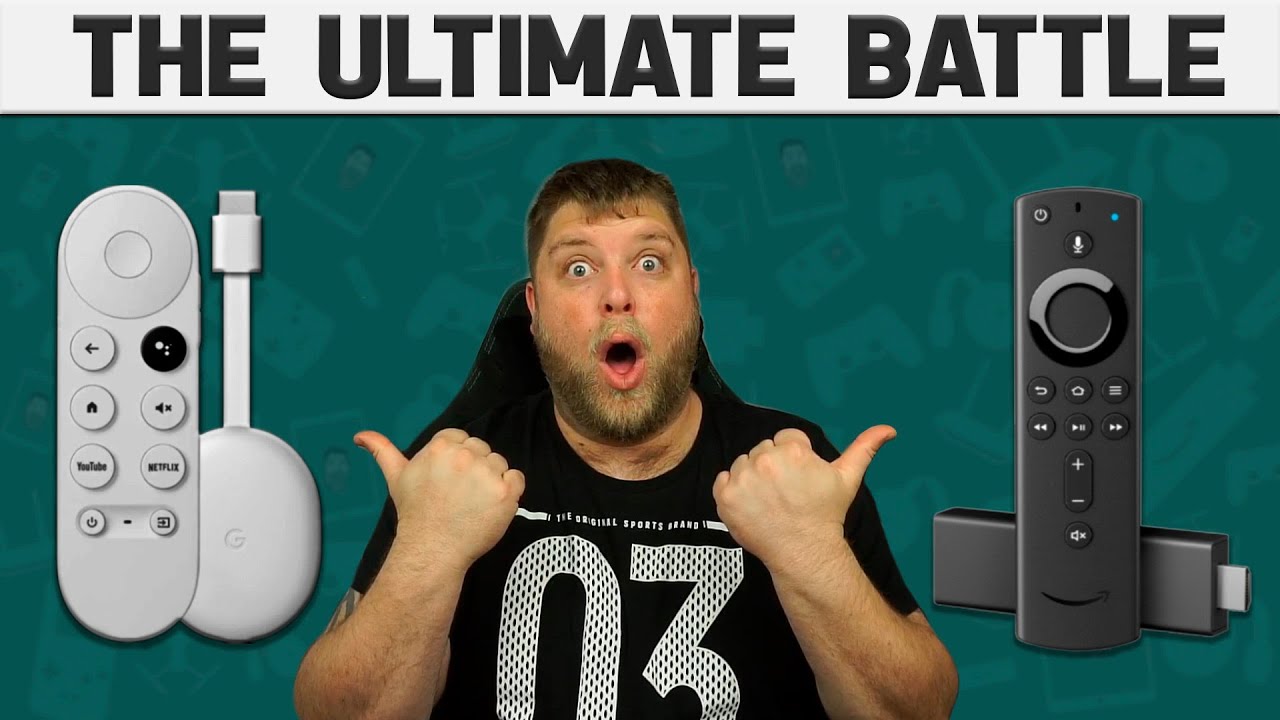 CHROMECAST vs FIRESTICK 4K  //  Surprising Results!