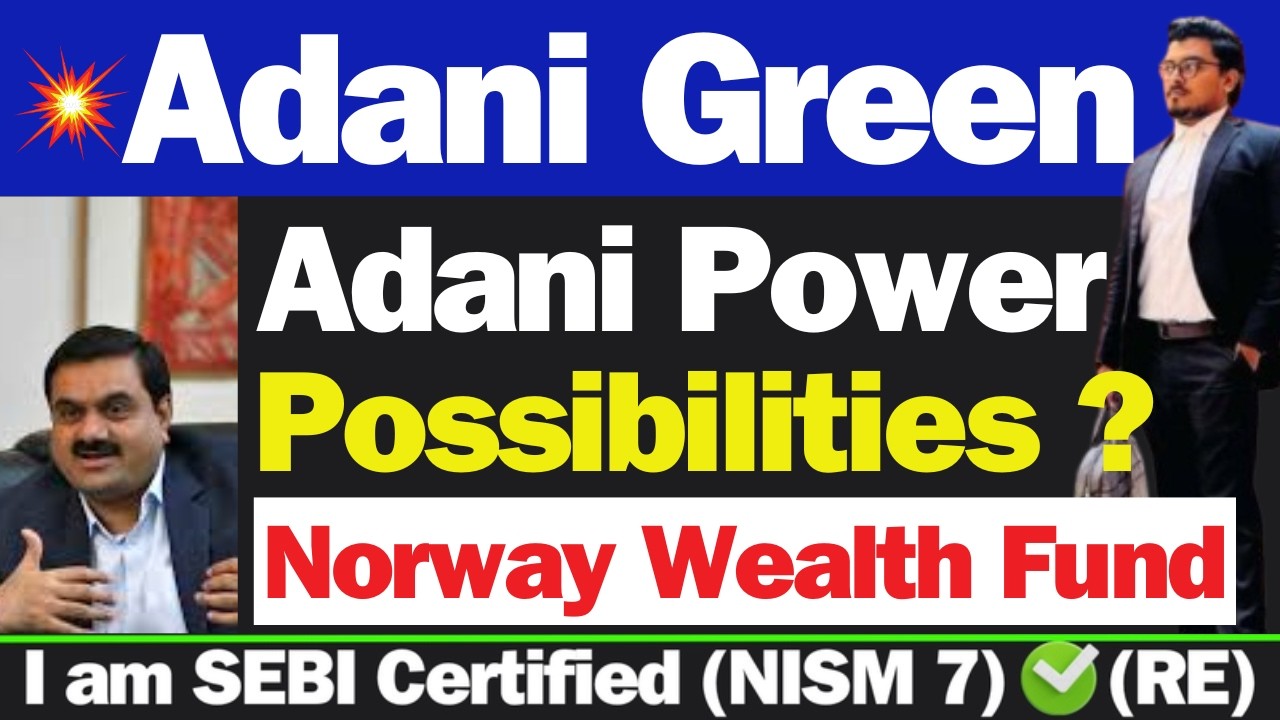 बड़ी खबर | Adani Green Energy Stock Latest News |Adani Power Share News |Adani Power Share News Today