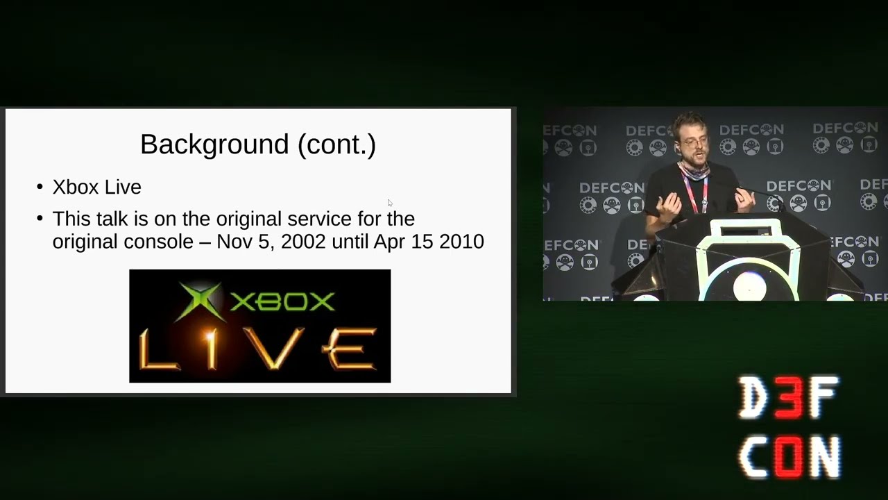 DEF CON 30 - Tristan Miller - Reversing the Original Xbox Live Protocols