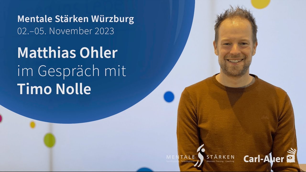 Kompetenz, Leichtigkeit, Motivation, oder: Der Dreisatz der Prüfung – Timo Nolle im Carl-Auer Studio