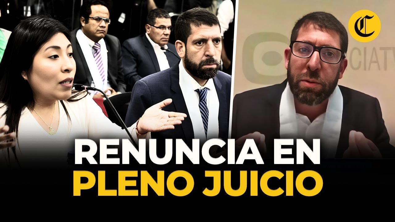 “No soporto este juicio”: Abogado de Betssy Chávez renuncia en plena audiencia | El Comercio