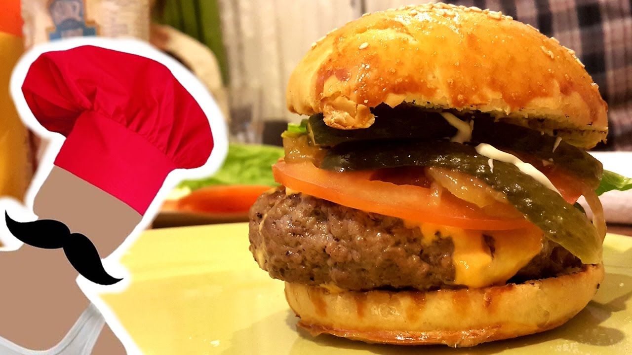 Ekmeğinden Köftesine Evde Hamburger Nasıl Yapılır? (Döküm tavada hamburger)