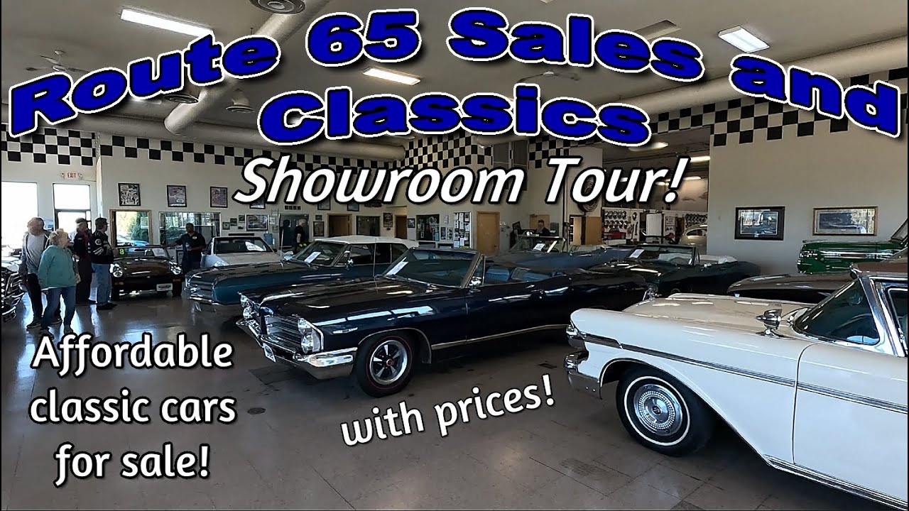 AFFORDABLE CLASSIC CARS FOR SALE !! Route 65 Sales and Classics May 2025 - hot rods - classic trucks