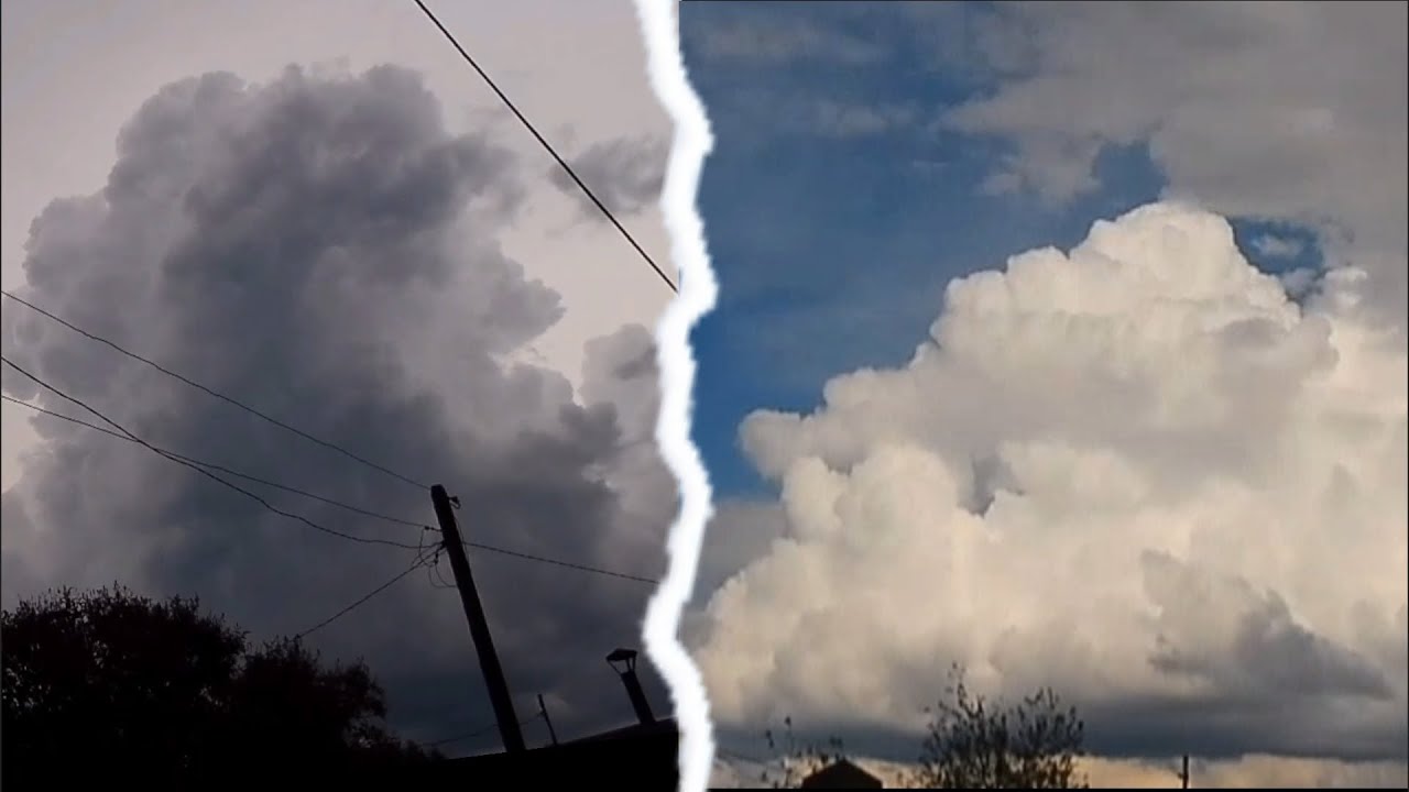 КУЧЕВО-ДОЖДЕВЫЕ ОБЛАКА ПОД ОГРОМНЫМИ НАКОВАЛЬНЯМИ! | CUMULONIMBUS CLOUDS UNDER GIANT INCUS!