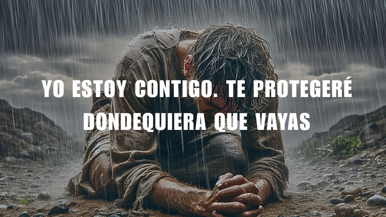 DIOS CAMINA CONTIGO, TE PROTEGE Y NO TE DEJARÁ HASTA CUMPLIR LO QUE HA DICHO - mensaje motivacional