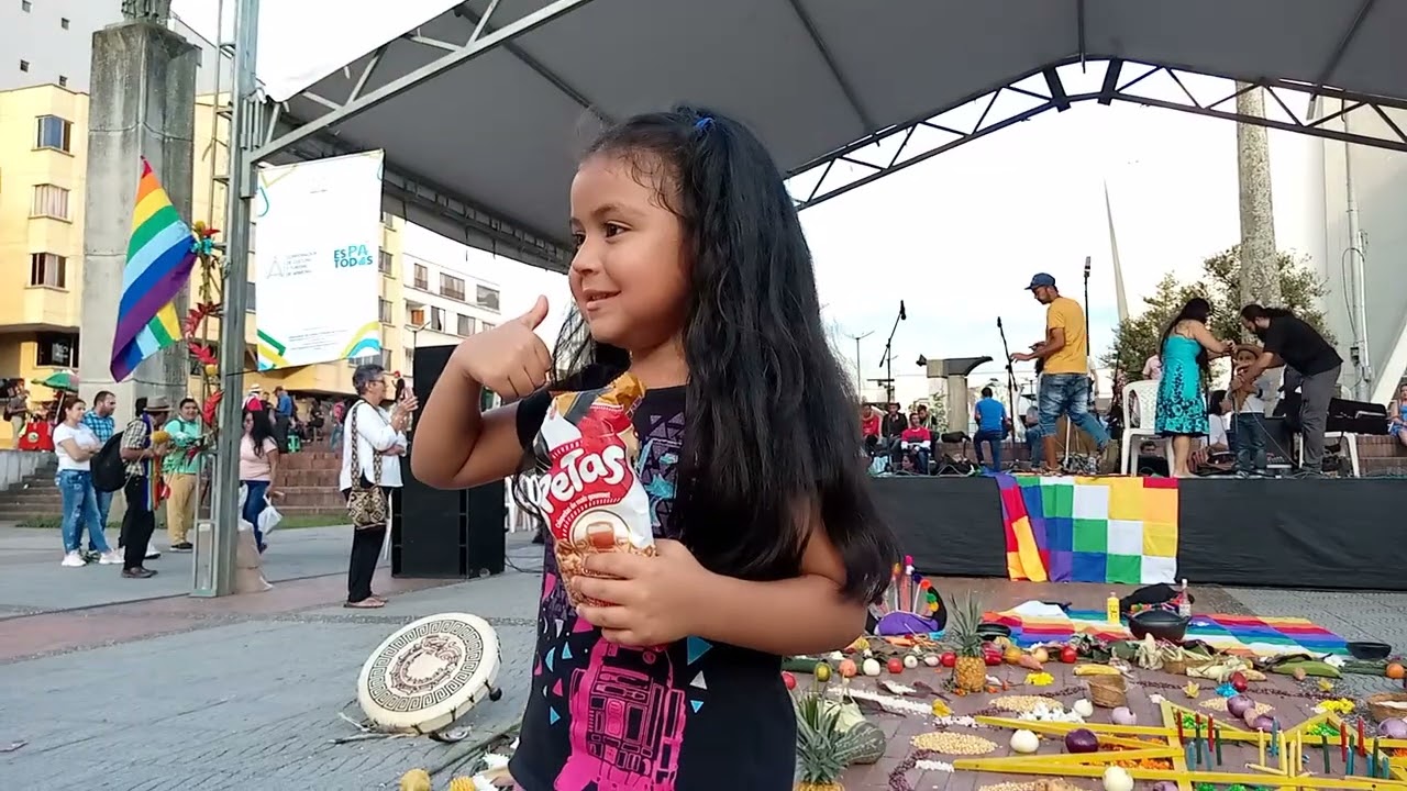 presentación grupo Zulena - Inti Raymi 2022 - Celebración del Solsticio de verano - Armenia
