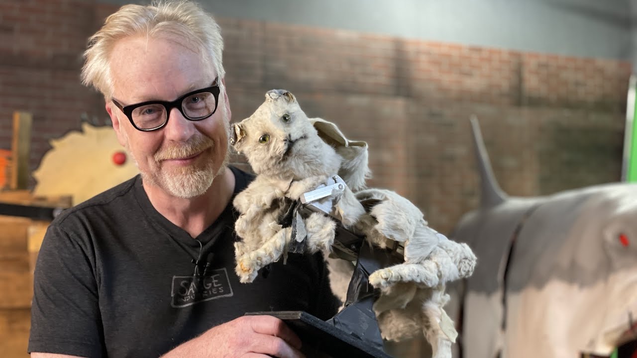 Creepiest MythBusters Prop Ever?