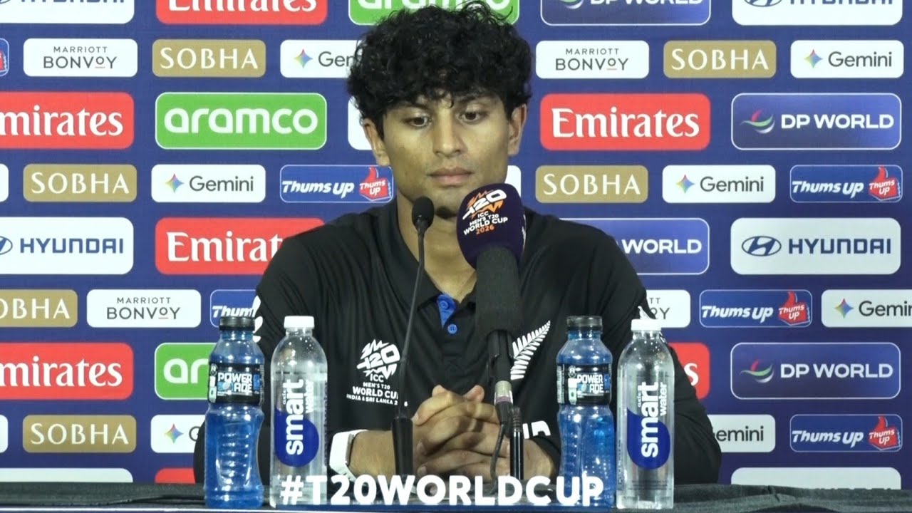 Rachin Ravindra Press Conference Today | Sri Lanka vs New Zealand Press T20 World Cup 2026