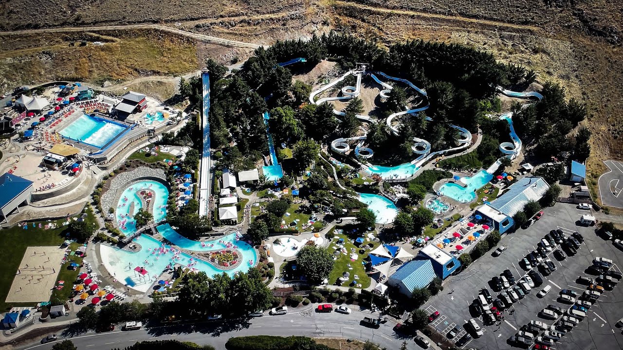 Slidewaters. Water Park. Lake Chelan.