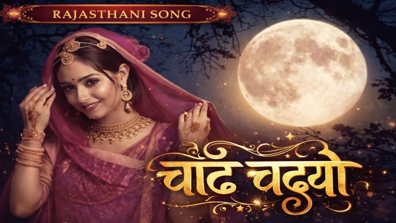 🌕चांद चढ़यो।। राजस्थानी सॉन्ग।❤️🐪🎵एक बार जरूर सुनिए।#राजस्थानी पारम्परिक गीत।