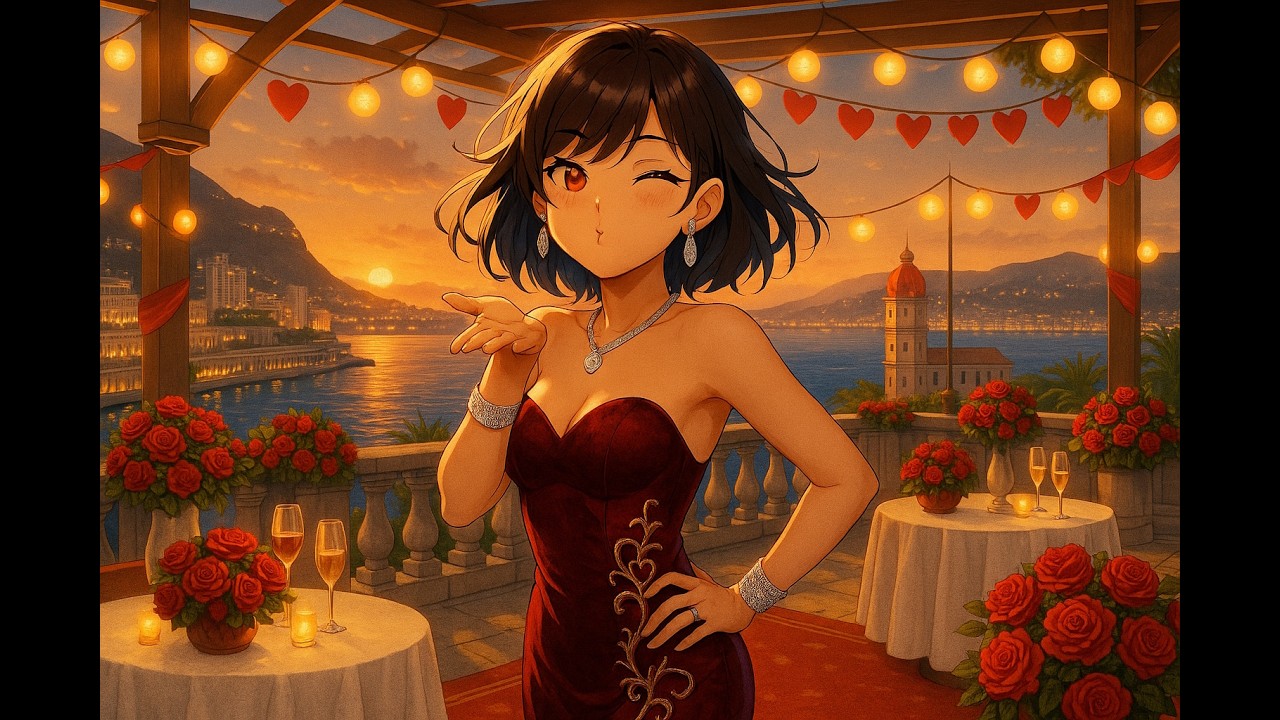 Anime girls of Europe wish you a Happy Valentine's