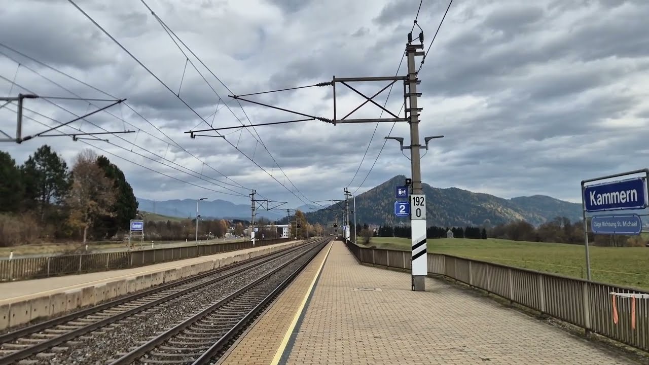 Sonder-Schnellzug 16754 am 09.11.2025 in Kammern