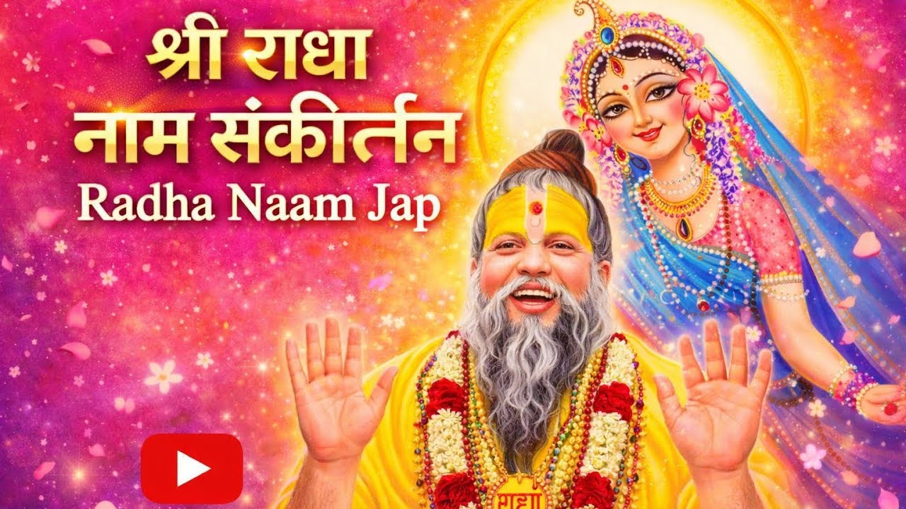 सुबह-सुबह राधा नाम सुन लो 🌸 | Radha Naam Jap | Heart Touching Bhajan