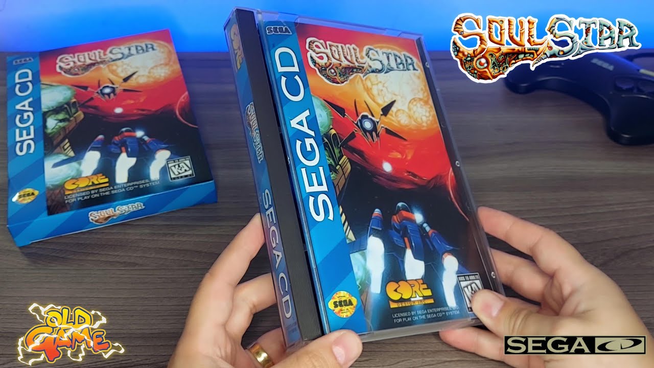 Unboxing - SoulStar (Old Game) - Sega CD