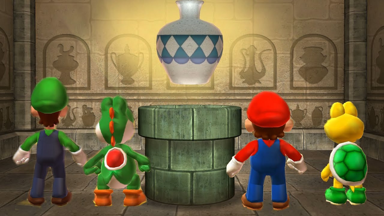Mario Party 9 Step It Up - Luigi vs Yoshi vs Mario vs Koopa Master Difficulty| Cartoons Mee