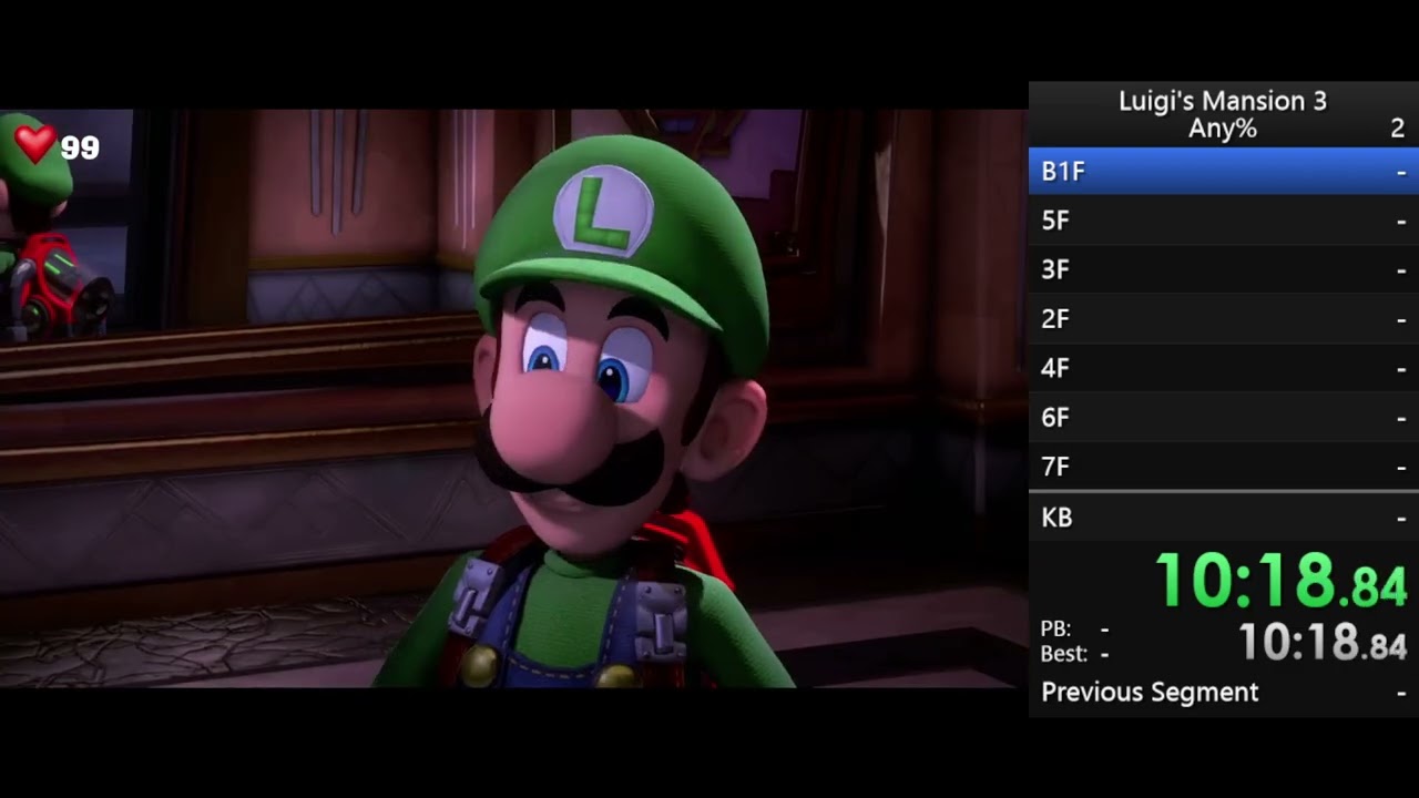 Luigi's Mansion 3 Story Mode any% in 2:44:34! (100 subscribers celebration video)
