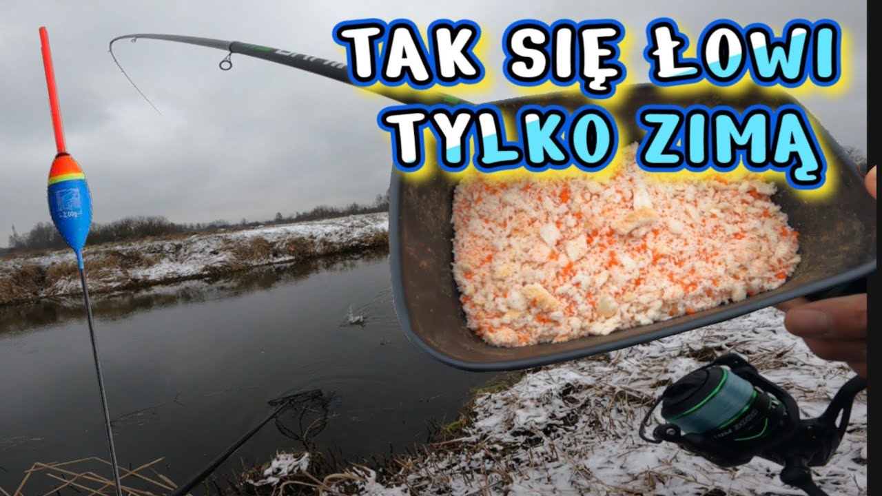 PIĘKNE ŁOWIENIE ZIMĄ NA SPŁAWIK. Niesamowity hol ryb