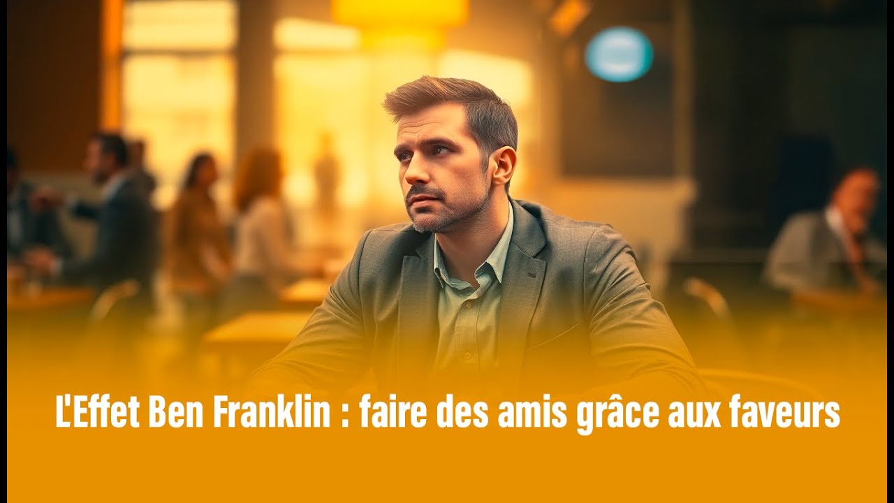 L'Effet Ben Franklin faire des amis grâce aux faveurs