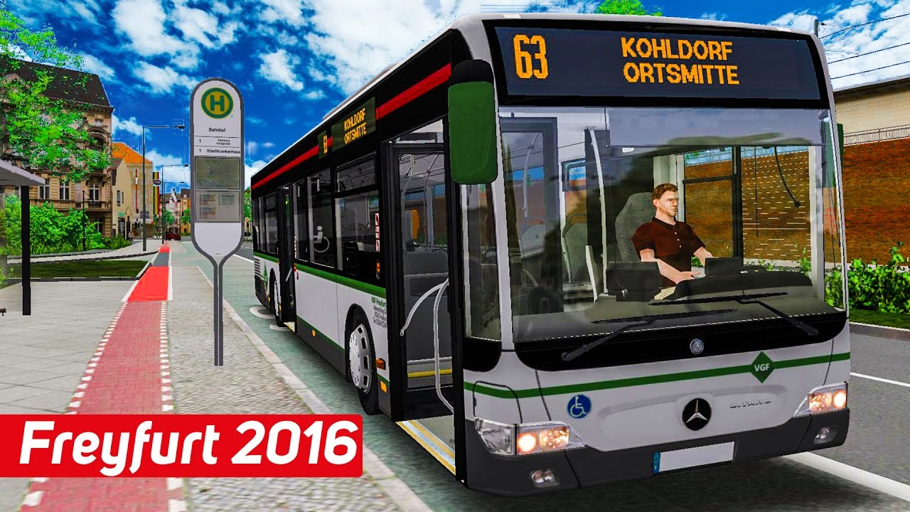OMSI 2 Freyfurt 2016 #1: Citaro Facelift auf der Linie 63 - neue Rekordzeit im pinken Bus!