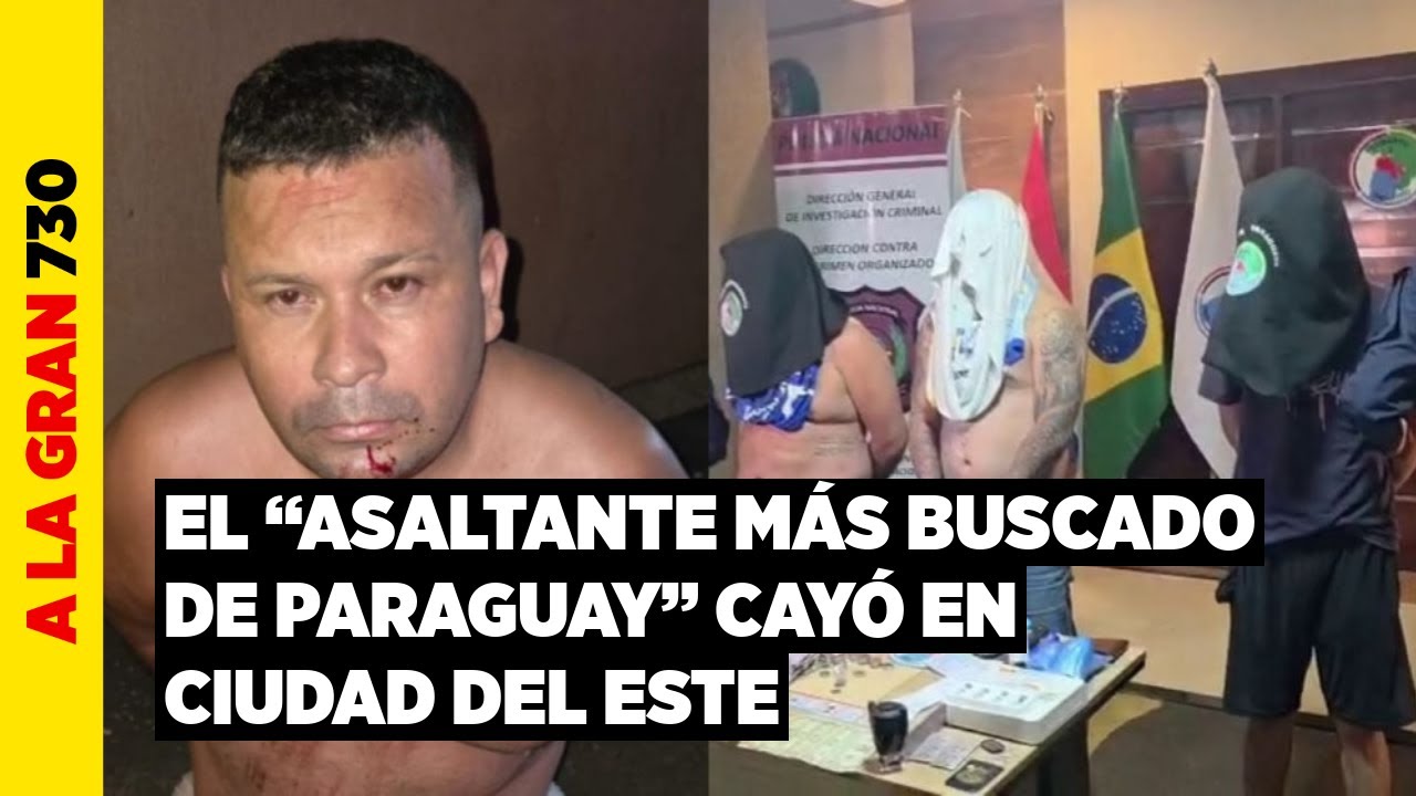 “Chopalé” fue detenido luego de permanecer prófugo casi un año