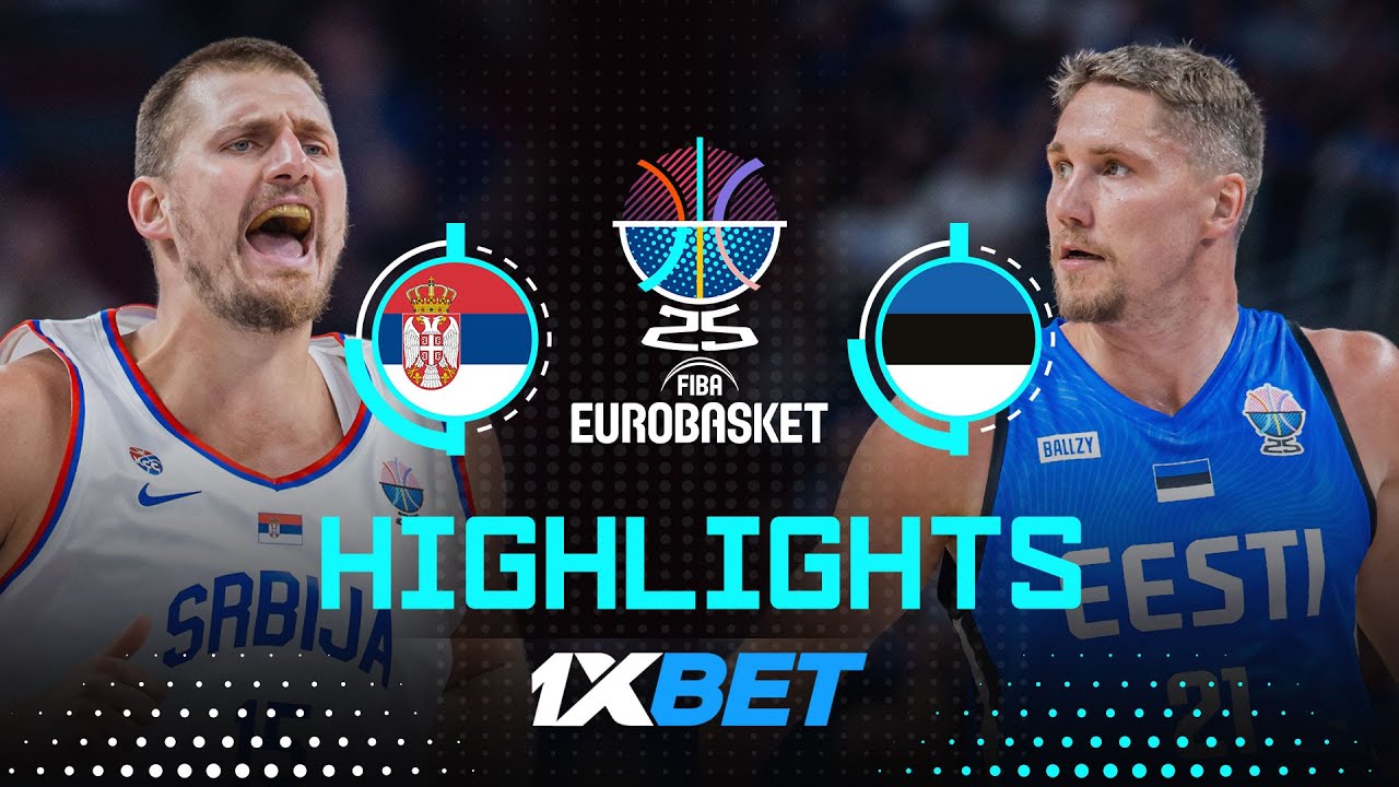 Serbia 🇷🇸 soar over Estonia 🇪🇪 with ease for fine start to their #EuroBasket 2025 run!