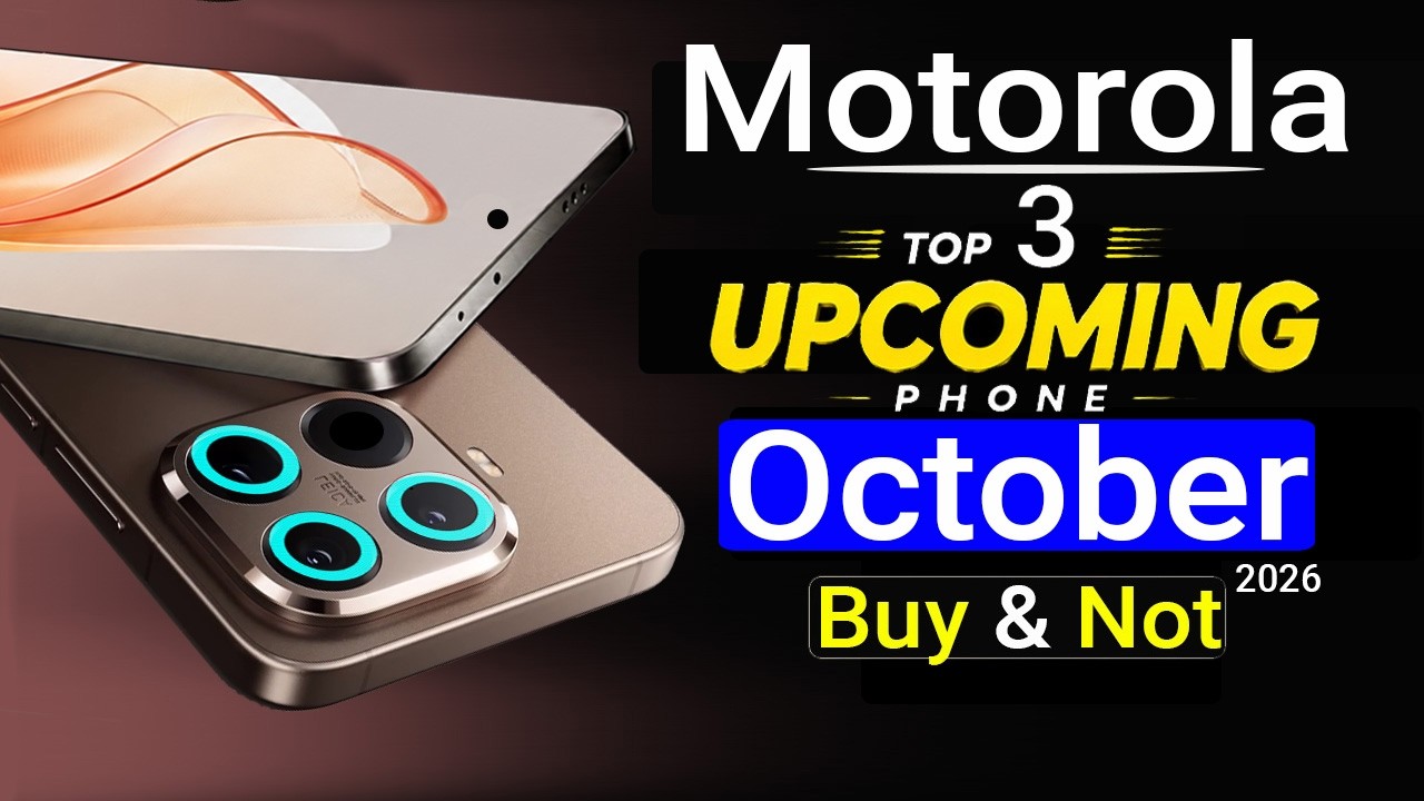 Motorola Top 3 Upcoming Phone October 2026 🔥 Best Motorola 5G Phone 2026