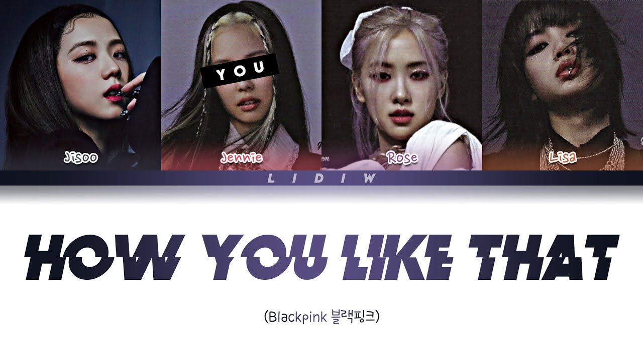 Blackpink || How You Like That but you are Jennie (Color Coded Lyrics Karaoke)