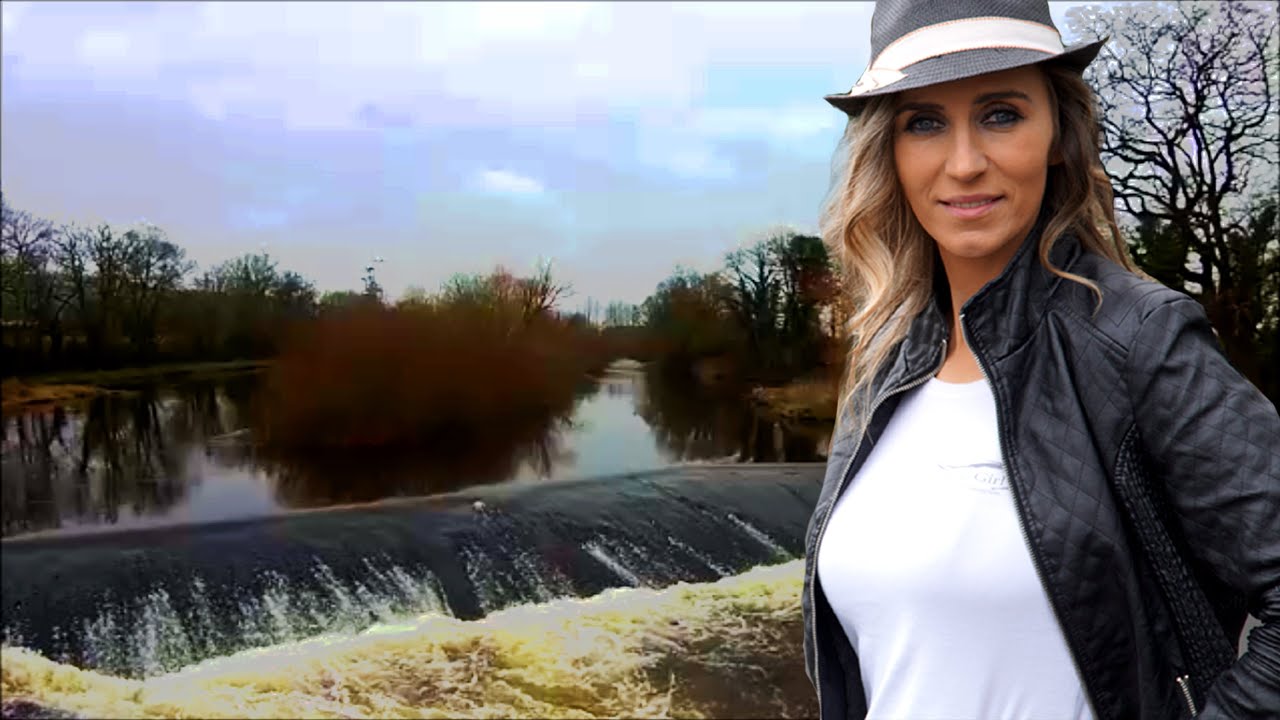 Yuneec Q500 typhoon drone flight  over waterfall & aerial video