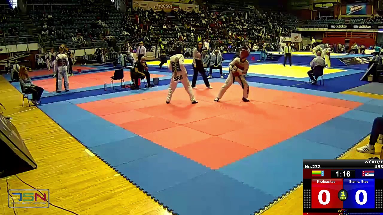232s-Stanic, Stasa (SRB) vs Kazlauskas, Matas (LTU) 0-0 WDR