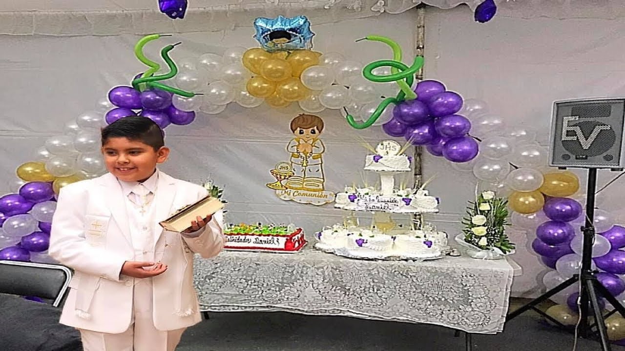 1ra. Comunión y Cumpleaños # 10 De Mi Hijo Dany