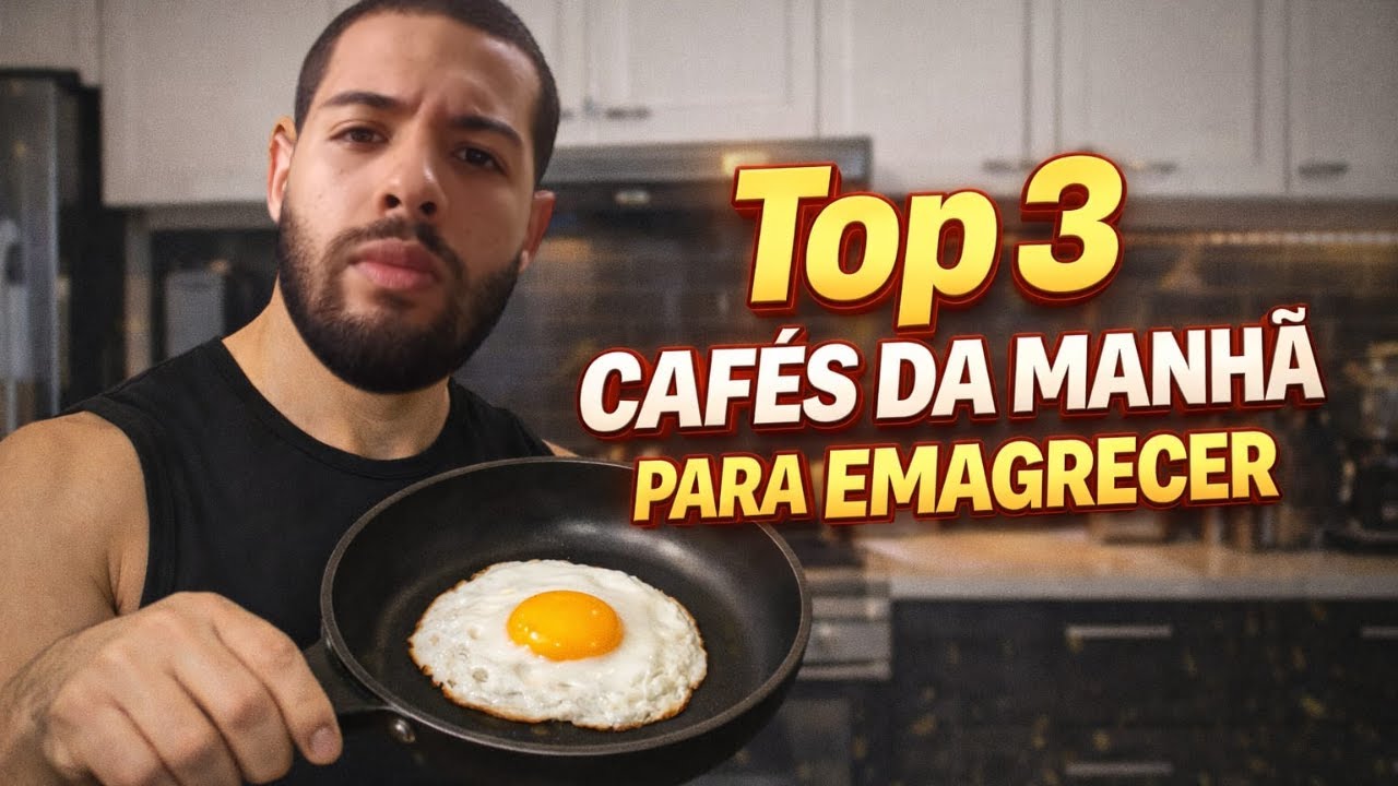 RECEITAS LENDÁRIAS PARA EMAGRECER E GANHAR MASSA NO CAFÉ DA MANHÃ!