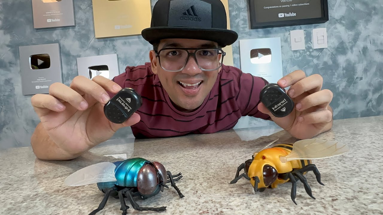 MOSCA DE CONTROLE REMOTO vs ABELHA DE CONTROLE REMOTO. Qual o melhor?!