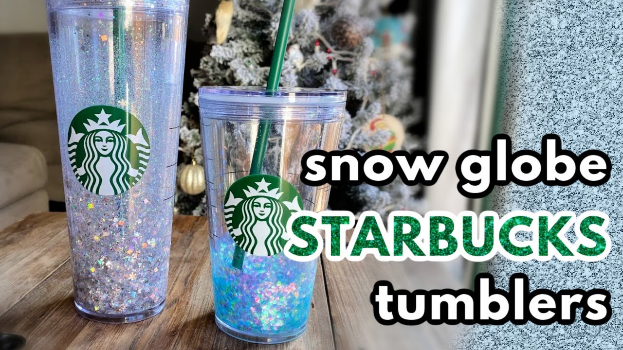 Как сделать стаканчик Starbucks в виде снежного шара (2 способа!)