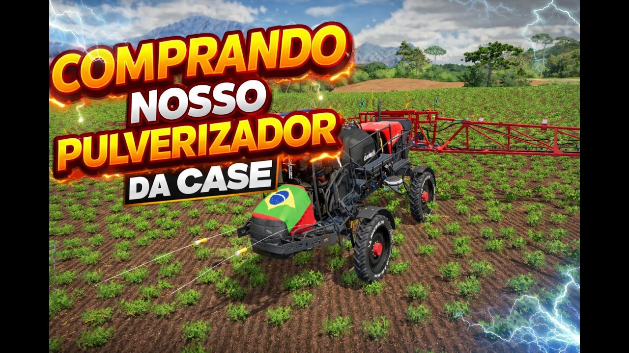 Finalizando o plantio e comprando nosso CASE PULVERIZADOR )