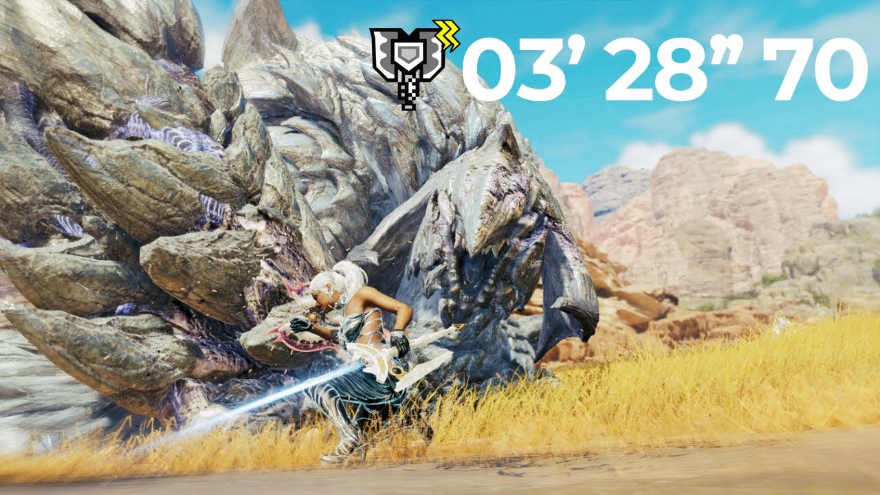 MHWilds: 9★ 5✦ Tempered Arkveld | 03'28'' | Charge Blade - Freestyle