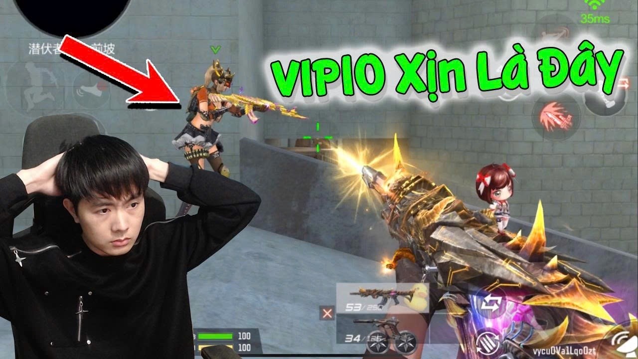 CF Mobile | Fake VIP10 Vào Gặp Real – SmileGG Ngơ Ngác Nhìn Kho Skin Khủng