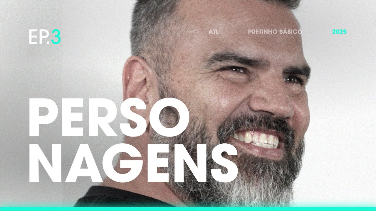 PERSONAGENS | A história do Pretinho Básico contada pelo seu criador | ATL TV